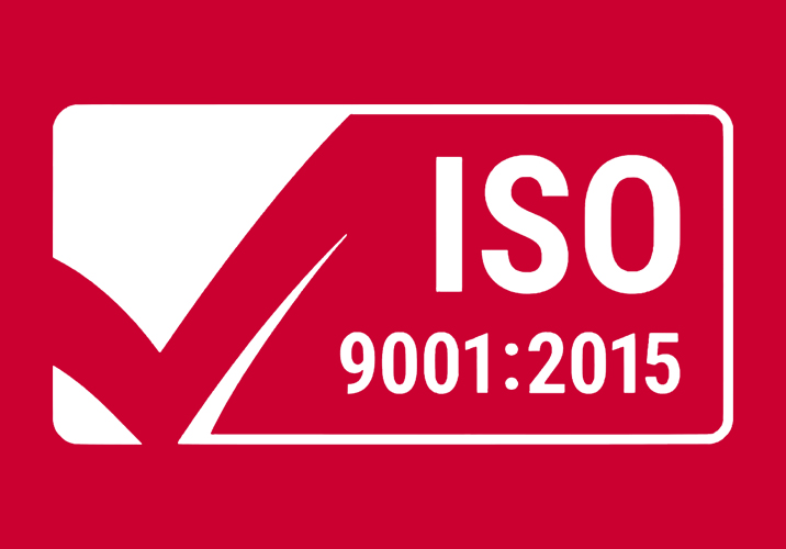 グランドメタルはISO9001認証を取得しました